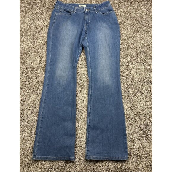 Levi’s‎ Jeans Women’s 32 Blue 815 Curvy Bootcut Mid Rise Stretch Denim Y2K Vibe - Picture 1 of 15